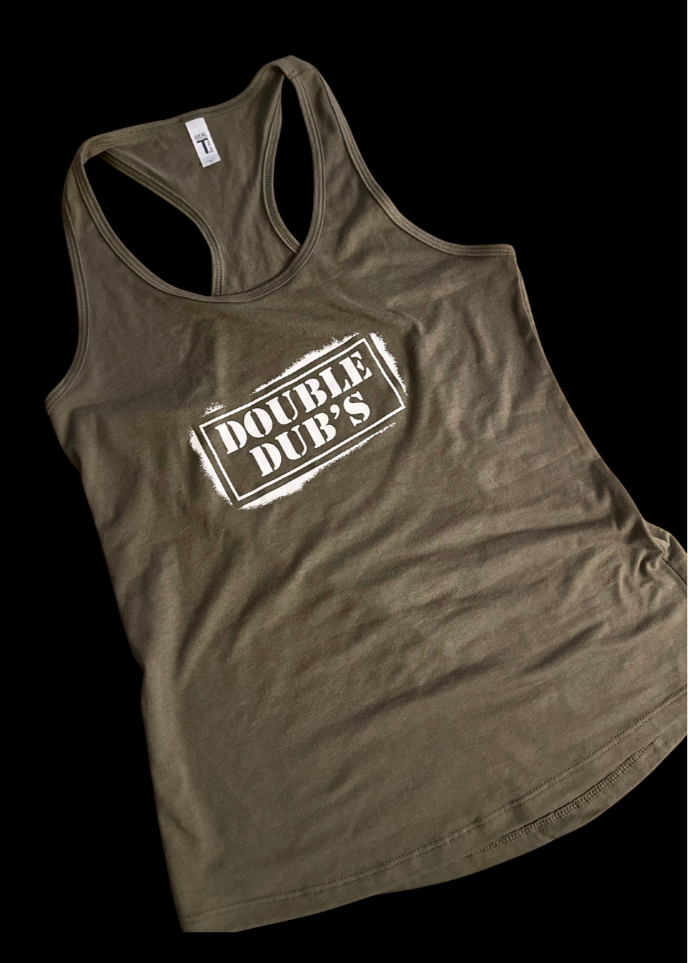 Women's Double Dubs Spray Paint Tank Top
