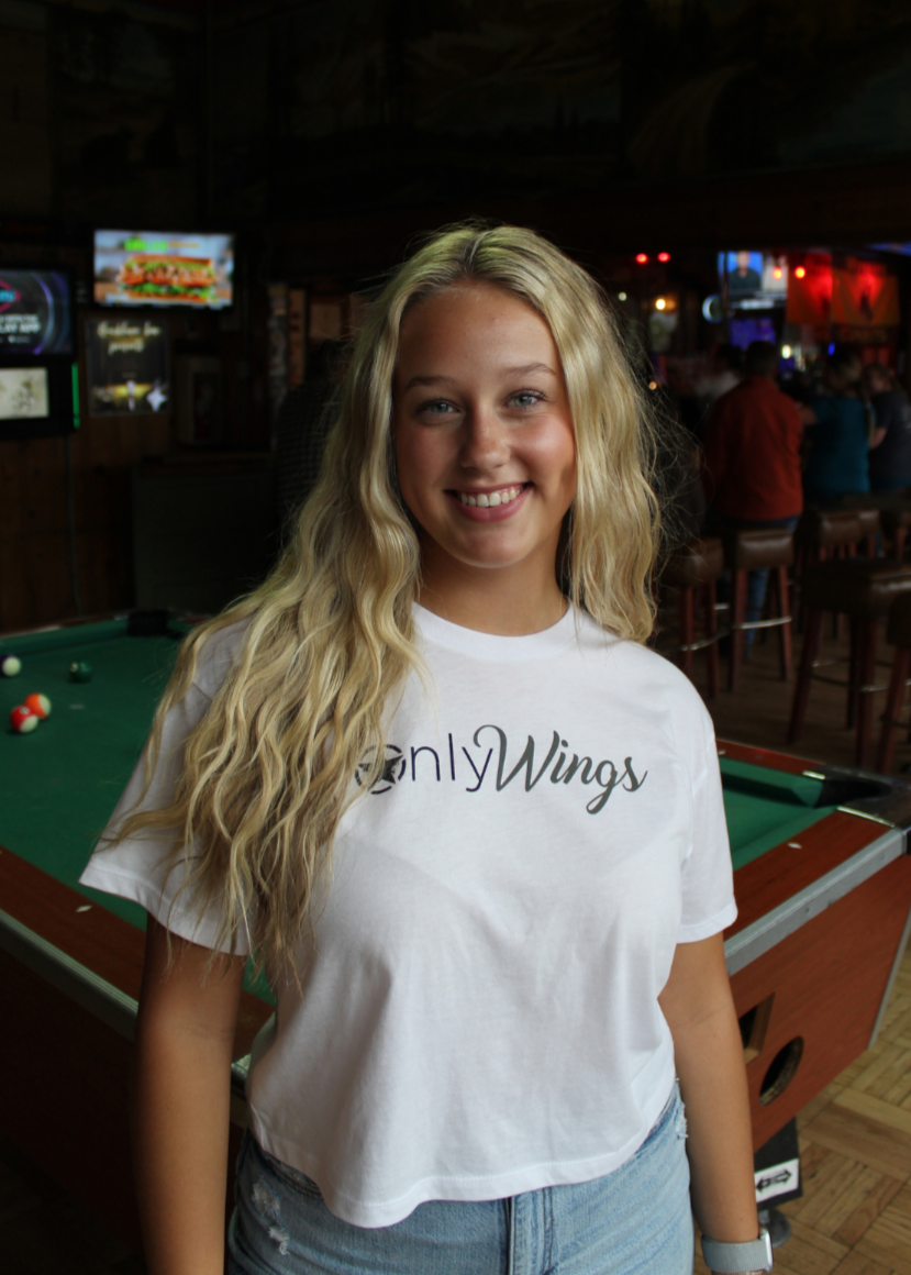 Women's Only Wings Crop Top