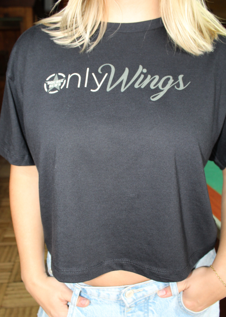 Women's Only Wings Crop Top