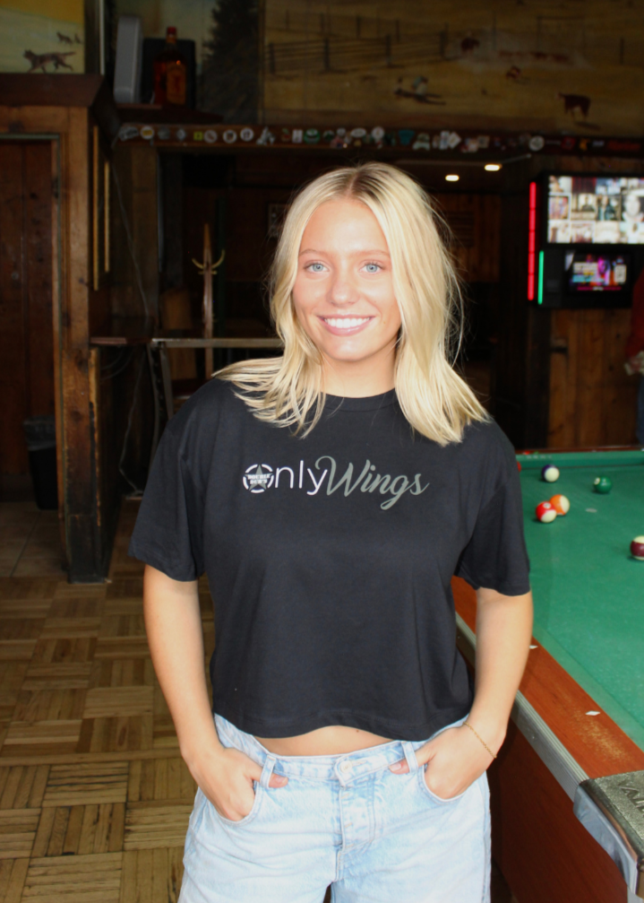 Women's Only Wings Crop Top