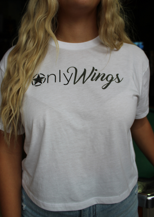 Women's Only Wings Crop Top