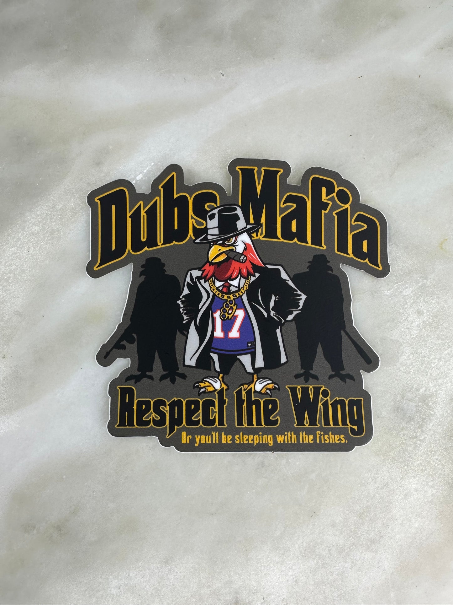 Dub's Mafia 4" Sticker