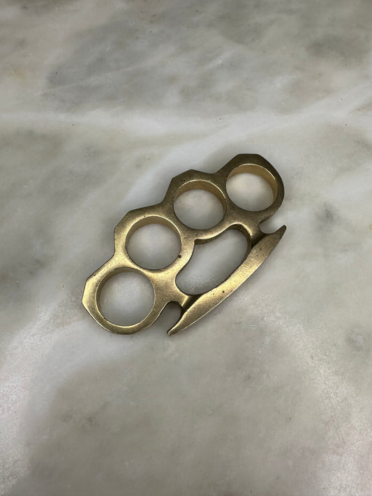 4 Finger Ring Brass